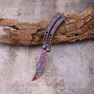 Grzebień treningowy balisong CSGO taktyczny - zdjęcie 9