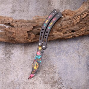 Grzebień treningowy balisong CSGO taktyczny - zdjęcie 14