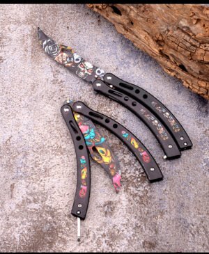Grzebień treningowy balisong CSGO taktyczny - zdjęcie 2