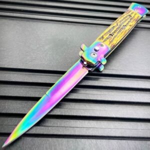 Nóż sprężynowy stiletto - zdjęcie 11
