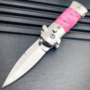Nóż sprężynowy stiletto - zdjęcie 7