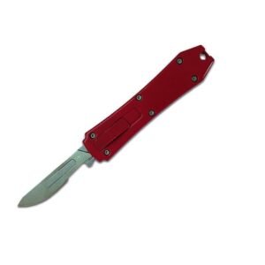 Nóż do kartonów Scalpel użytkowy Nóż With 10 Blade Nóż Red Box Cutter