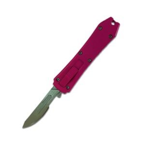 Nóż do kartonów Scalpel użytkowy Nóż With 10 Blade Nóż Pink Box Cutter