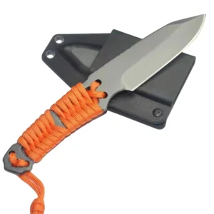 Nóż ze stałą głownią outdoorowy series hunting nóż with rope outdoorowy multi-function nóż