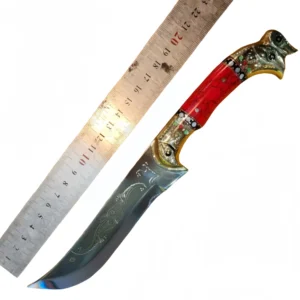 Nóż ze stałą głownią Fixed blade nóż 004