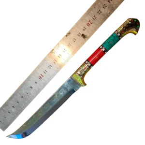 Nóż ze stałą głownią Fixed blade nóż 008