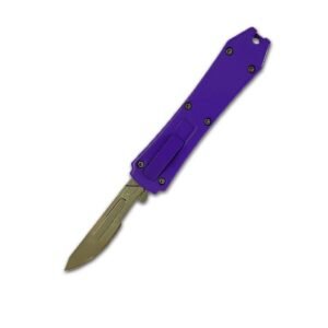 Nóż do kartonów Scalpel użytkowy Nóż With 10 Blade Nóż Purple Box Cutter