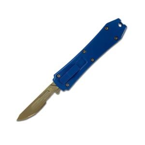 Nóż do kartonów Scalpel użytkowy Nóż With 10 Blade Nóż Blue Box Cutter