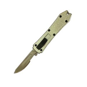 Nóż do kartonów Scalpel użytkowy Nóż With 10 Blade Nóż Silver Box Cutter