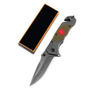 Nóż kieszonkowy użytkowy Switchblade kempingowy tools Nóż – F118-2