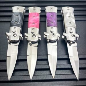 Nóż stiletto sprężynowy Mini Stiletto Switch Blade Automatic Nóż