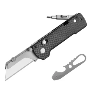 Nóż do kartonów Oknife U1 Carbon Fiber/Donut Axis Lock Składany Nóż Universal użytkowy Blade/Olight kieszonkowy Nóż