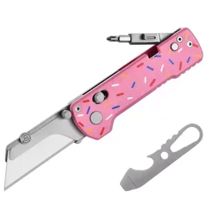 Nóż do kartonów Oknife U1 Carbon Fiber/Donut Axis Lock Składany Nóż Universal użytkowy Blade/Olight kieszonkowy Nóż