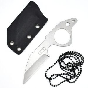 Nóż na szyję One-piece steel portable mini nóż Neck Nóż