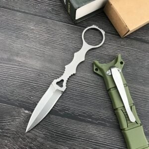 Nóż ze stałą głownią Ze stałą głownią Nóż Stainless Steel Blade with Kydex Sheath kempingowy Portable survivalowy taktyczny Multitools Hand EDC…