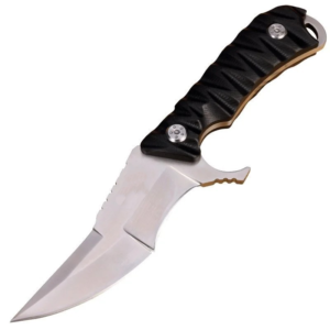 Nóż ze stałą głownią US-D2 Steel All Tang One sharp tactical straight nóż, outdoor hunting survival nóż, fishing and hiking essential nóż