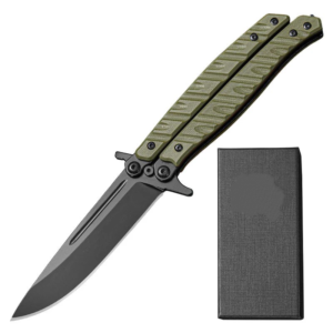 Nóż motylkowy Butterfly nóż składany nóż survival tool multi-function nóż outdoor nóż portable outdoor survival nóż fruit nóż