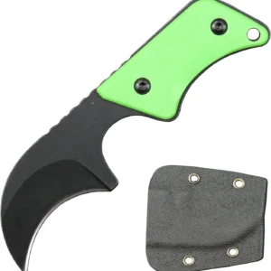 Nóż na szyję Neck Nóż G10 handle with kydex sheath EDC tool