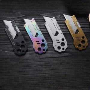 Nóż do kartonów Art Nóż EDC Multi-Purpose Box Cutter użytkowy Nóż