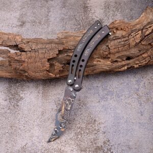 Nóż motylkowy CSGO CSGO Balisong Butterfly taktyczny Combat Trainer