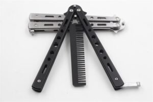 Grzebień treningowy balisong EDC - zdjęcie 4