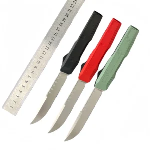 Nóż sprężynowy 2025 New Straight Out Switchblade Nóż