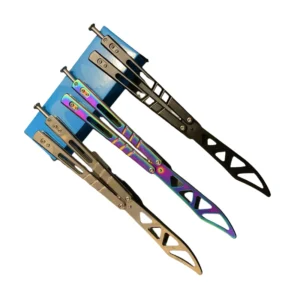 Trener noża motylkowego Butterfly nóż practice tool stainless steel outdoor tool JL-64 unsharpened
