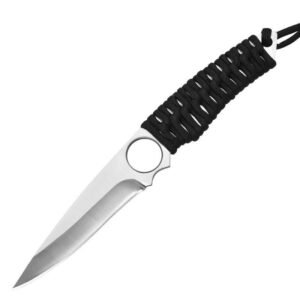 Nóż szkieletowy Stainless Steel Skeleton Nóż Portable Braided Straight Nóż