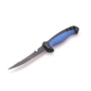 Narzędzie kempingowe 5 inch stainless steel back tooth fishing nóż with scabbard for outdoor fishing
