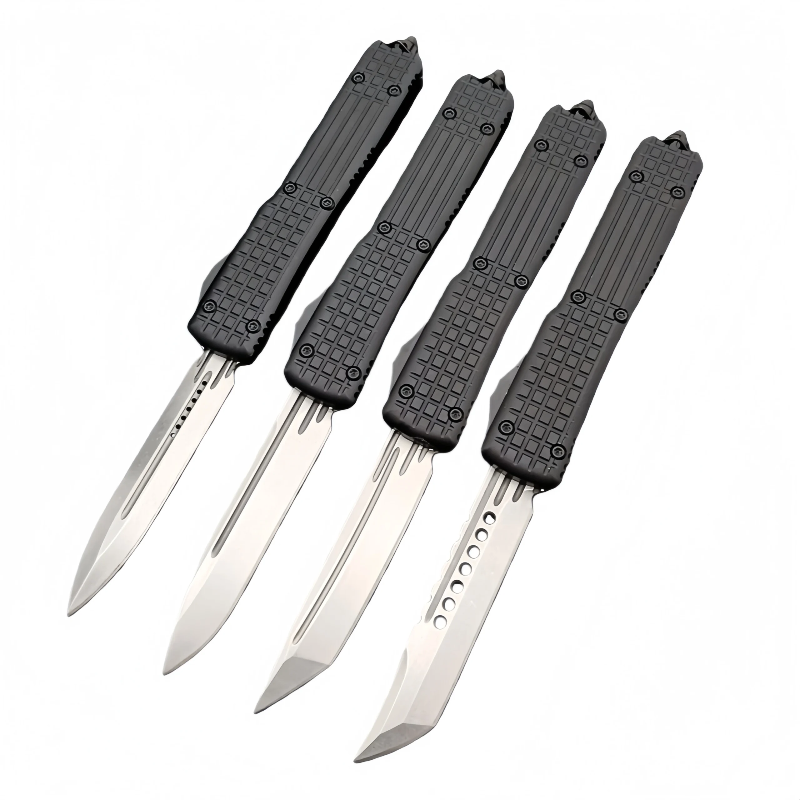 20220510130450-scaled-1.webp Nóż sprężynowy Small Navy Straight Out Switchblade Nóż Black Handle