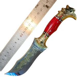 Nóż ze stałą głownią Fixed blade nóż 018
