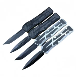 Nóż sprężynowy Switchblade with carbon fiber handle