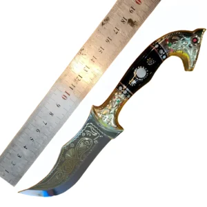 Nóż ze stałą głownią Fixed blade nóż 015