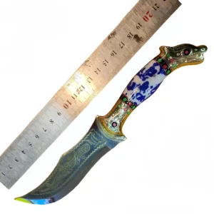 Nóż ze stałą głownią Fixed blade nóż 016