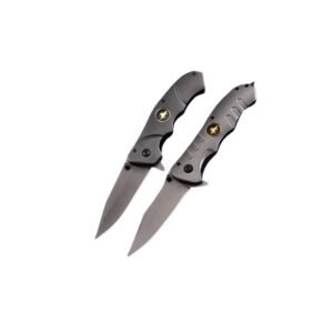 Nóż kieszonkowy Military Style kieszonkowy Nóż – taktyczny kieszonkowy Nóż with Jet Logo & Matte Black Finish