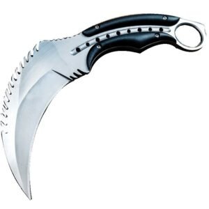 Karambit ze stałą głownią Karambit Nóż Sharp Portable taktyczny Combat Claw Nóż outdoorowy survivalowy Nóż Portable