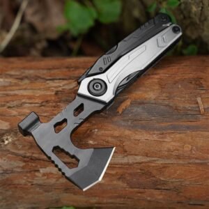 Siekiera Multifunctional survival axe pliers składany nóż pliers hammer with flint multi-purpose tool portable life-saving axe