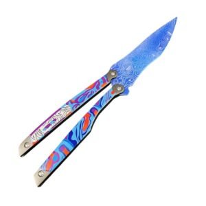 Trener noża motylkowego Lengfeng butterfly nóż alloy foldable peace elite surrounding crafts without blade