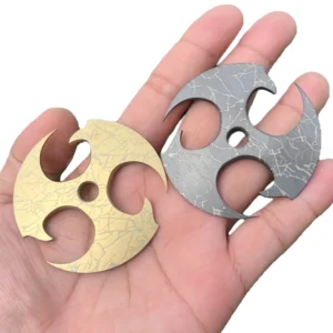Nóż CNC titanium TC4 ninja stars