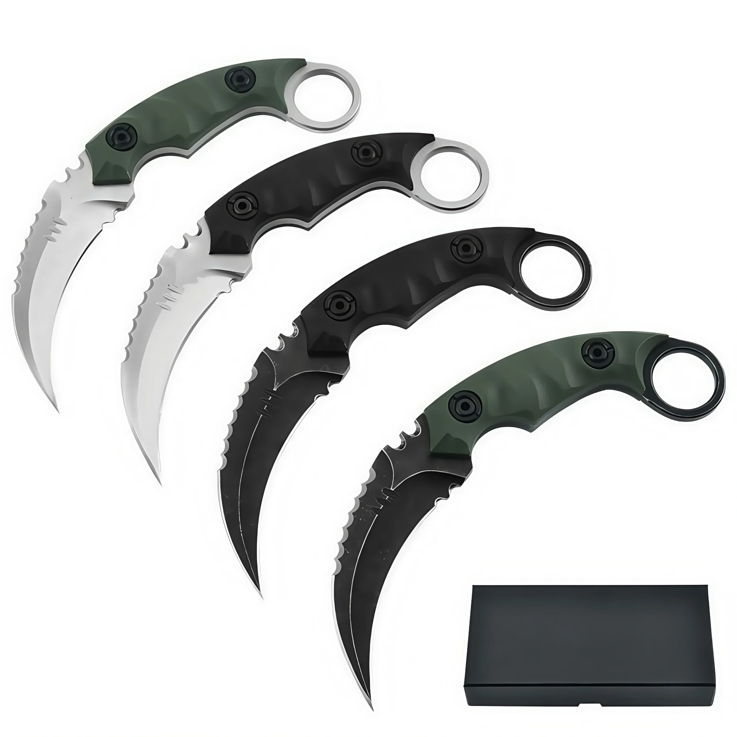 O1CN01wvOjG72Er4qOiIQQr_4004568797-0-cib-1_副本-scaled-1.webp Karambit ze stałą głownią Karambit Nóż Shadow Small Claw Nóż Claw Nóż Self-Defense Nóż Machete