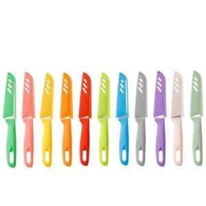 Narzędzie kempingowe 10 pcs paring nóż set /Color Mix kitchen/camping/fish nóż
