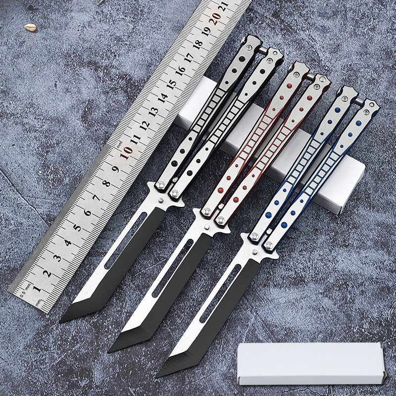 主图-01-2.jpg Trener noża motylkowego Balisong Butterfly Trainer Nóż