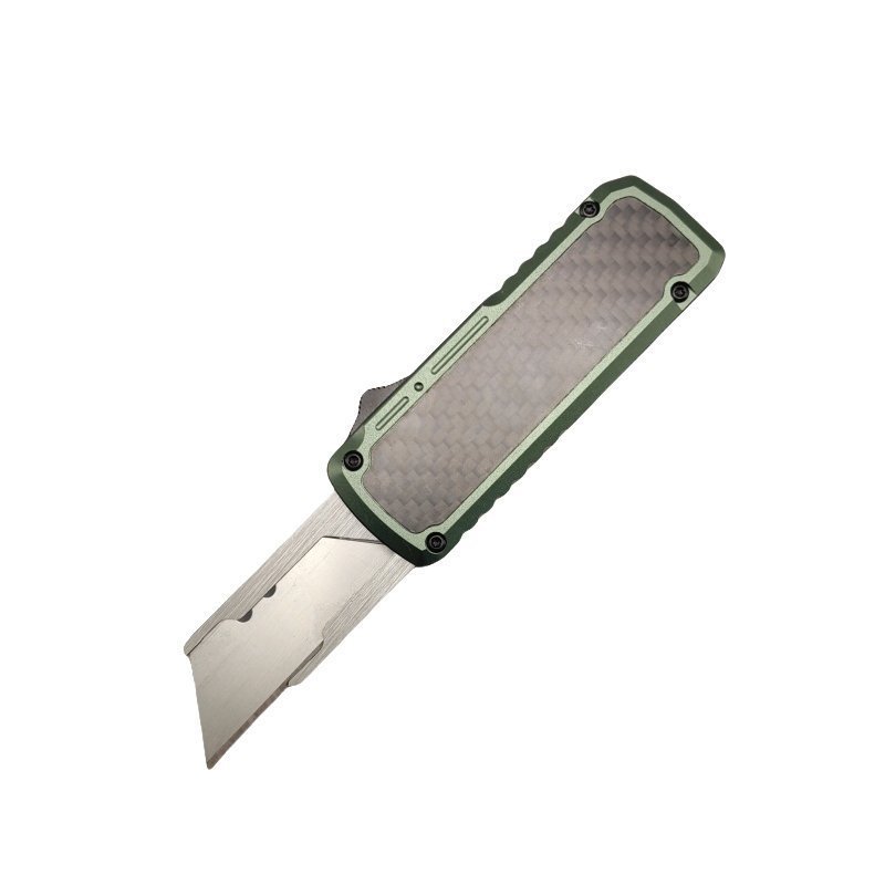 微信图片_20250509144012_副本.jpg Nóż do kartonów Carbon Fiber Handle Box Cutter --Green