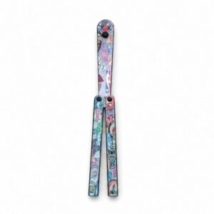 Butterfly Knife Flip Hand Knife Szkolenie Składany Knife Squid Safe No Open Edge