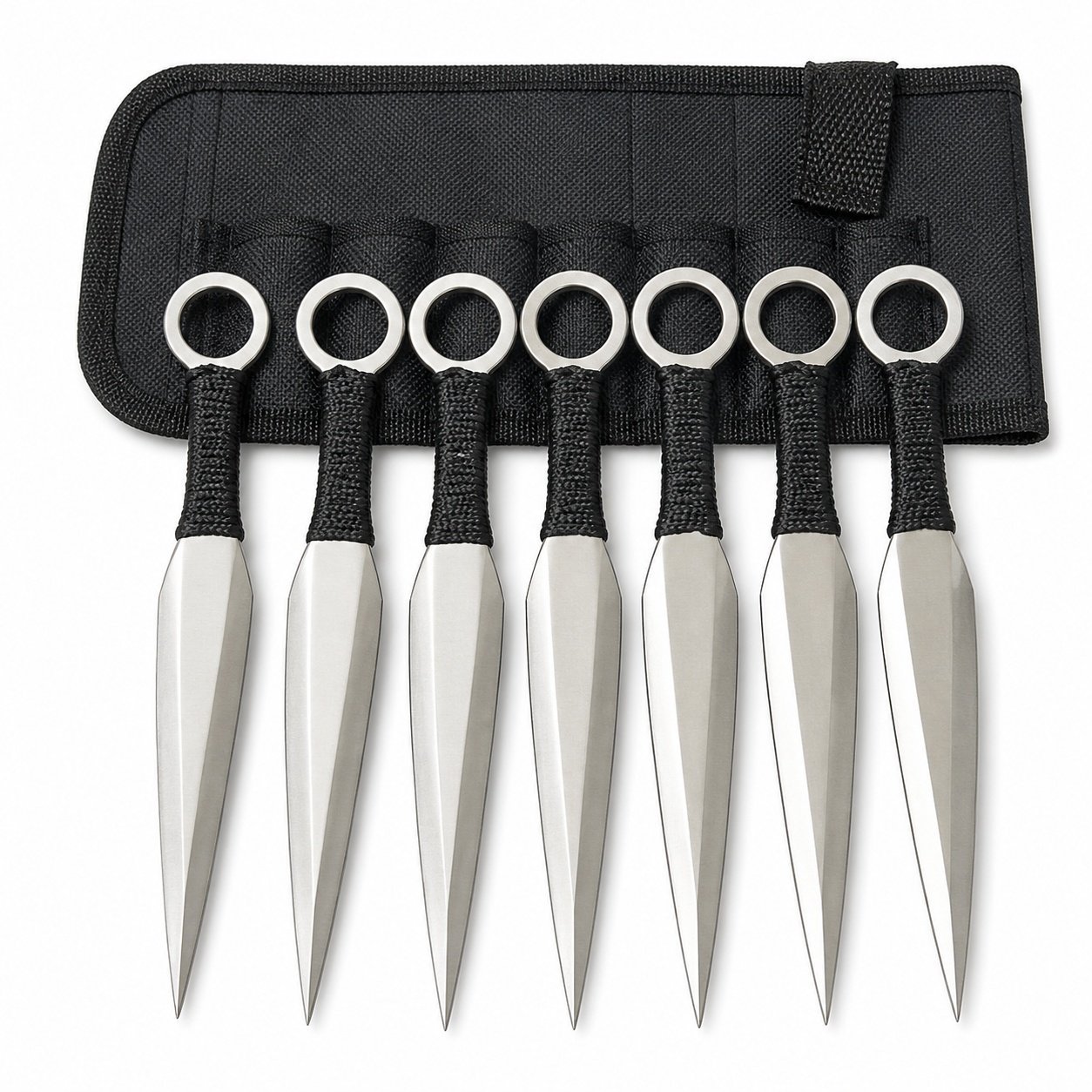 yf013-main-clean Dekoracyjny nóż treningowy kunai YF013 – 1 sztuka, Biały